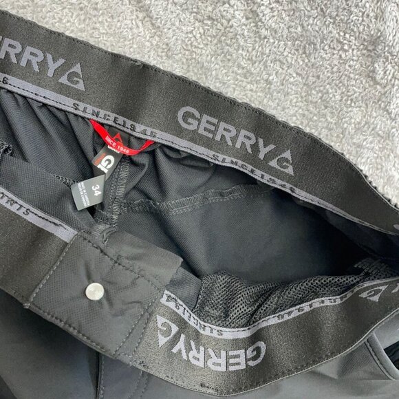 NWOT Gerry Men's Size 34 Black Polyester Tech Cargo Shorts - Picture 8 of 9